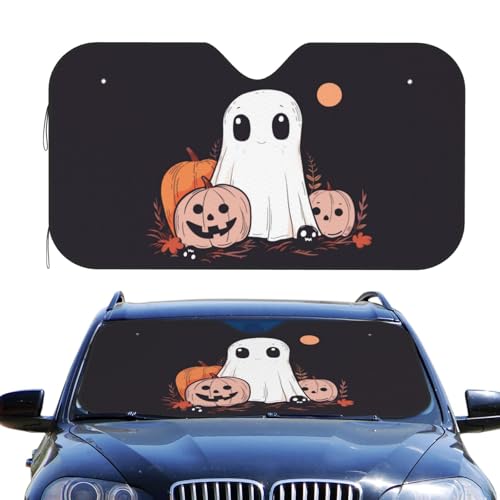 Pare-soleil voiture fantôme mignon pour protéger votre habitacle de la chaleur en été