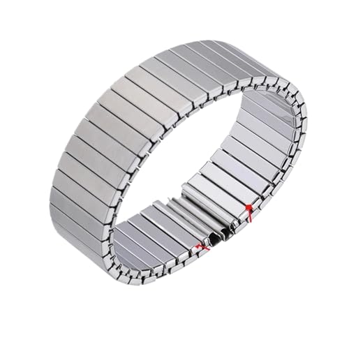Bracelet élastique Galaxy Watch en acier tressé haut de gamme pour boîtier 40 à 45 mm