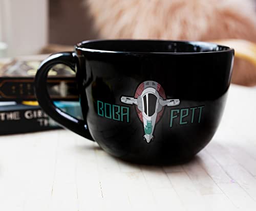 Tazón Taza de Cerámica Star Wars Boba Fett 24 oz miniatura 4