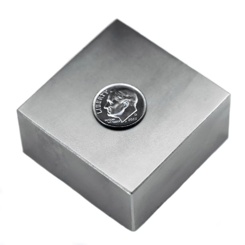Neodymium Block Magnet – 2" x 2" x 1" Rare Earth Magnet for Industrial, Engineering, Science, and Metalworking Applications