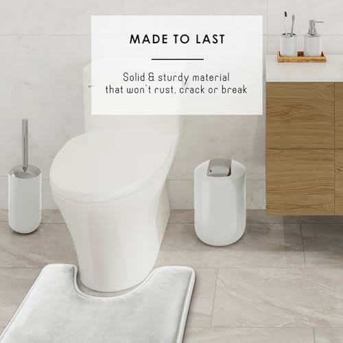 Ensemble d'accessoires de salle de bain complet pour harmoniser une pièce d'eau