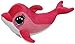 Ty - Ty36096 - Peluche - Beanie Boos - Surf Le Dauphin Rose - 15 Cm