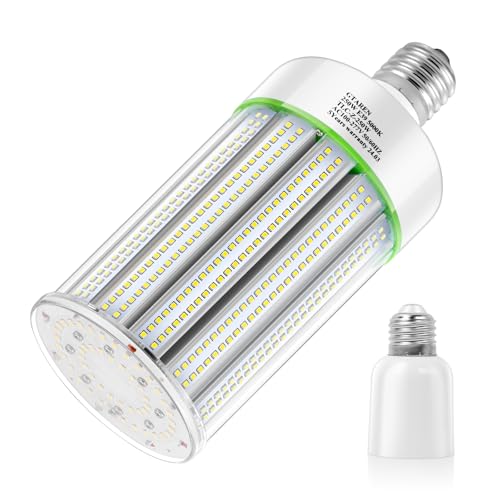250W LED Corn Light Bulb,1000w Metal Halide Replacement,5000K E39 Mogul Base LED Bulb,Retrofit HPS HID Lamp for Commercial Industrial High Bay light Fixture Wearehouse GYMS Storage Room Workshop by GTAREN - Used condition - US$37.48