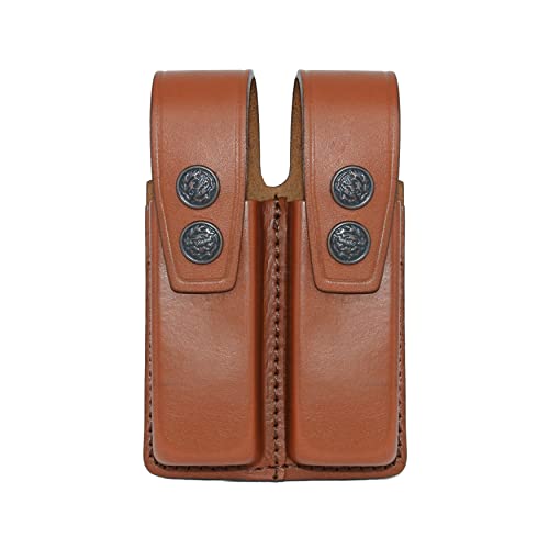 Koltster Leather Double Magazine Pouch/Carrier/Case For Beretta 92, Taurus, Cz 75 Handmade! (Alis006) #TOP14