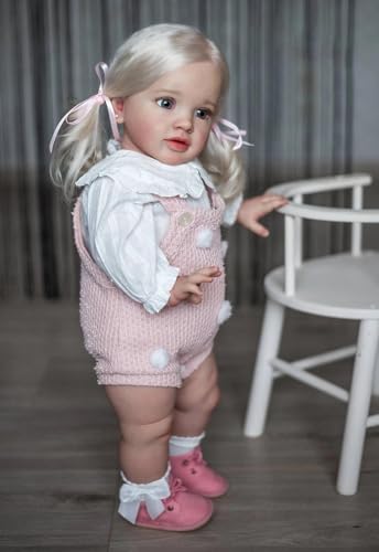 Muñeca Reborn Bebé Realista 26 Pulgadas miniatura 6