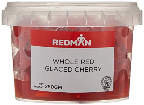 RedMan Glazed Whole Red Cherries 250g