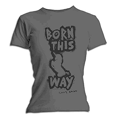 LADY GAGA - BORN THIS WAY (GRAFFITI) - OFFICIAL WOMENS T SHIRT
