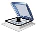 Hlieeosfcn Ventilador de ventilación de Autocaravana,12V Claraboya Caravana 40 * 40 CM Techo solar para autocaravana,De 10 Velocidades Flujo Bidireccional Velocidad Viento Ajustables