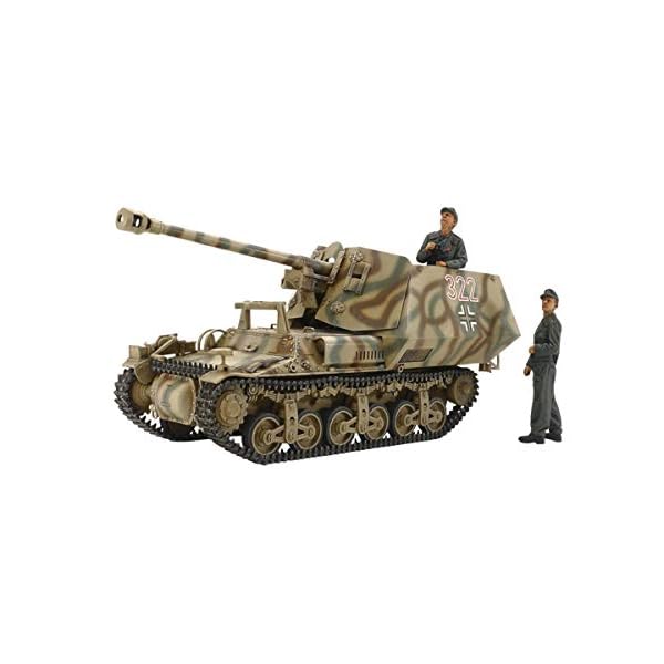 TAMIYA 35370-000 1:35 Deutscher Sd.Kfz.135 Marder I Jagdpanzer, Modellbausatz, Plastikbausatz, Bausatz zum Zusammenbauen…