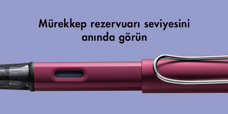 Lamy Al-Star Dolma Kalem Alüminyum EF Uç Dark Dusk