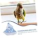 ibasenice Winter Parrot Cloak Warm Plush Bird Coat for Outdoor Use Stylish Pet Outfit for Cockatiels and Comfortable Design for Cold Weather Protection