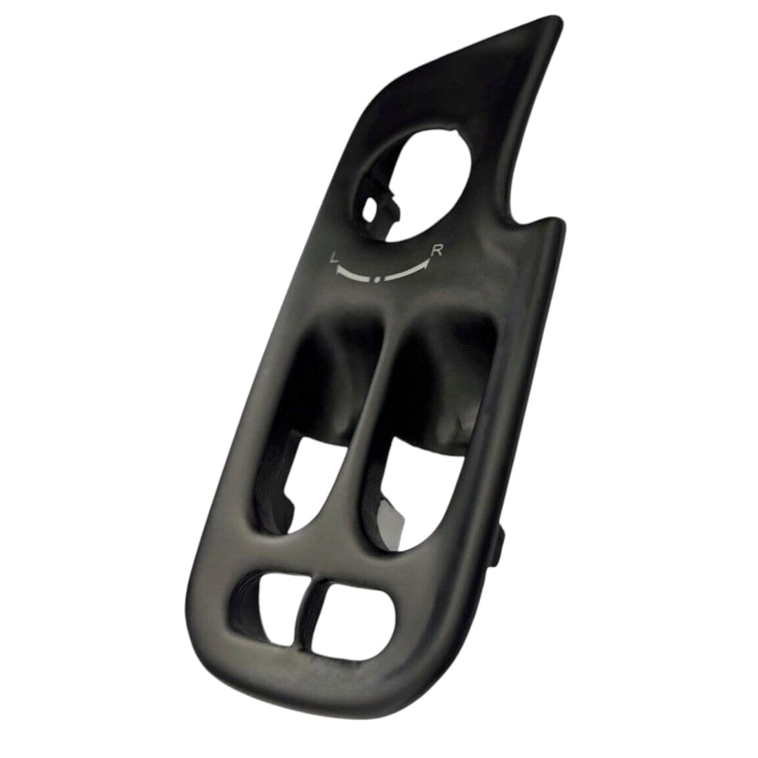 Coperchio Pulsantiera Alzacristalli per Alfa Romeo 147 GT, Nero, Ricambio Compatibile