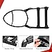 YITAMOTOR Clip-on Towing Mirrors Extenders, Clamp on Car Mirror, Side Extensions for Towing, Dual View, 360 Degree Rotation Manual Adjustment