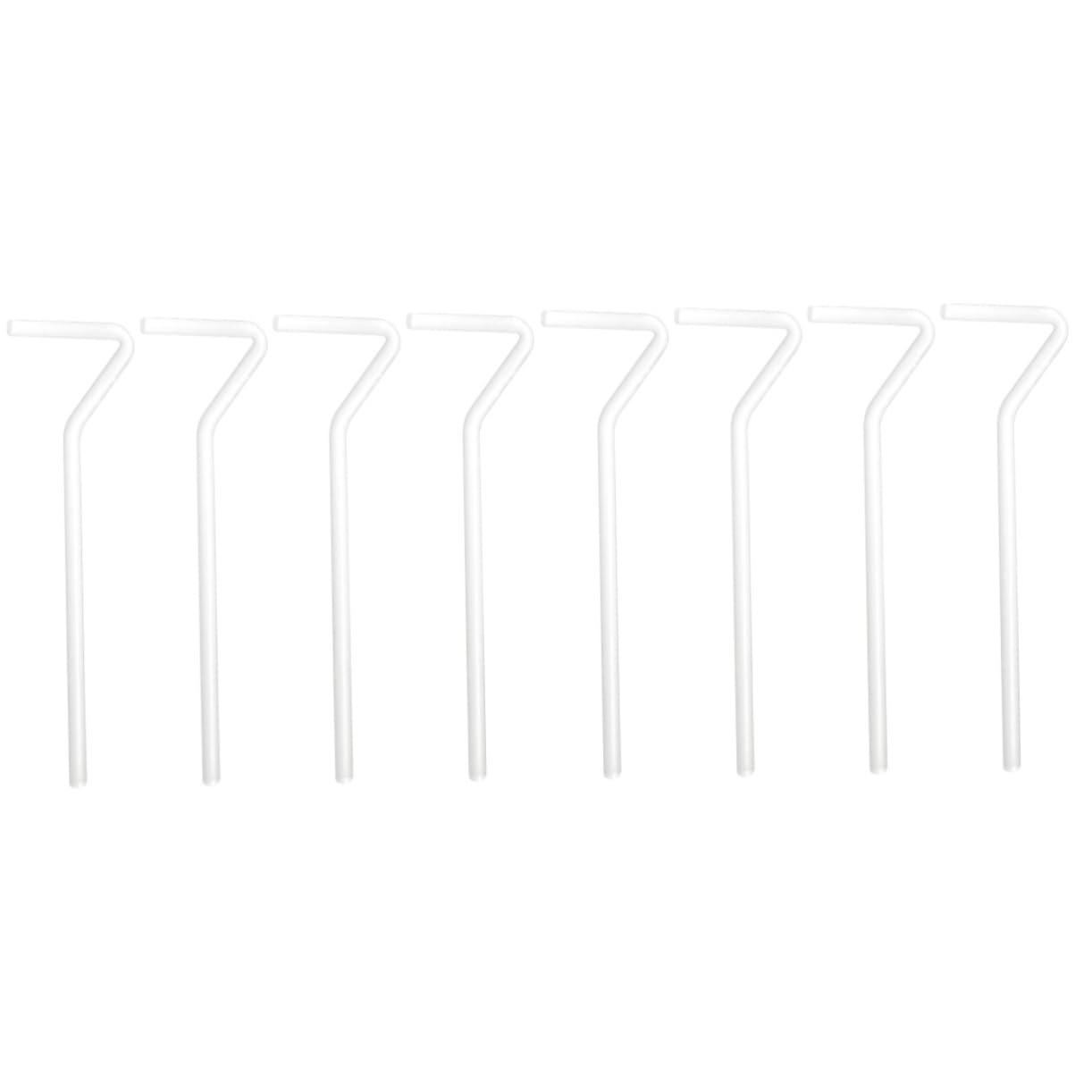 ULTECHNOVO 8 Pcs Glass Coating Rod Laboratory Spreading Laboratory Stirring Rod Diffusers Laboratory Cell Accessories Professional Cell Spreaders Scraper Difusser