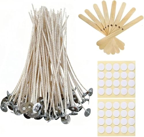 200 piezas mechas para velas de 6 pulgadas