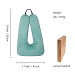 Neck Pillow for Kids Travel Provides Double Support to The Head and Neck in Any Sleeping Position on Flights, Car, and at Home, Comfortable Airplane Travel Pillow - Image 3