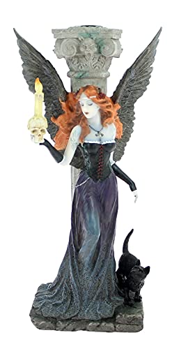 Estatua Oraculo Da Noite Anjo Gotico Veronese 07105