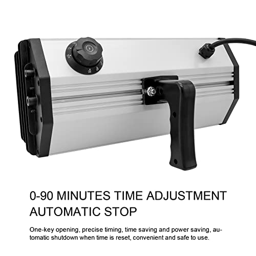 Mfuzop Portable Infrared Paint Curing Lamp 2000W Shortwave Infrared Paint Dryer With 0-90 Timer For Car Body Repair Paint Curing Systems & Body Repair Tool #TOP5