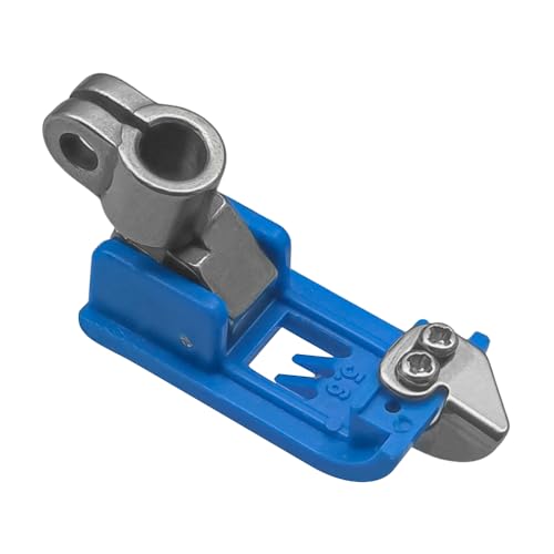 5.6mm Pie prensatela coverstitch flatlock azul miniatura 1