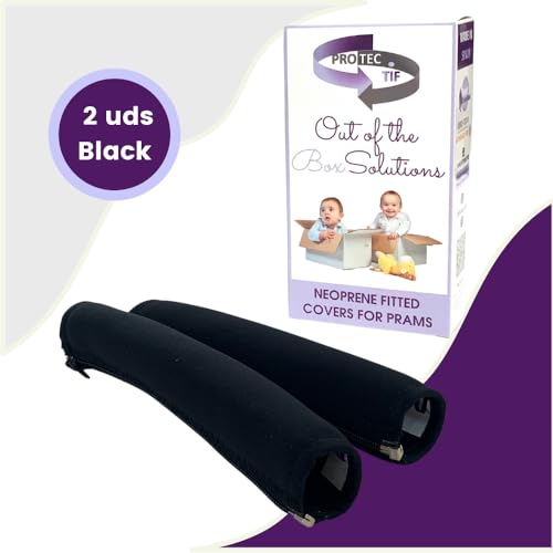 Miniatura 6 de Protec Tif Fundas De Neopreno Para Manillar Compatible Con Bugaboo Donkey 3 Y 5 Se Colocan Sobre Las Fundas Originales
