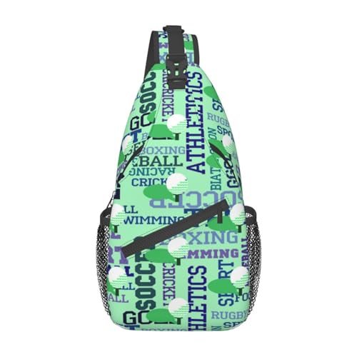 Golf Shoulder Bag Sprot Sling Backpack Daypack Casual Backpack Hiking Bag Golf Backpack Bag