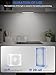 OxyLED Motion Sensor Closet Lights - Under Cabinet Lighting, Wireless Stick-on Anywhere Battery Operated 10 LED Motion Sensor Night Light, Safe Lights for Cabinet Wardrobe Stairs (1 Pack)