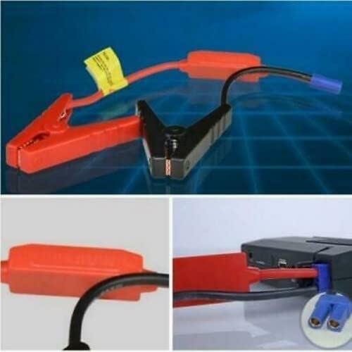 AVVIATORE PER AUTO BATTERIA DI EMERGENZA JUMP STARTER BOOSTER Caricabatterie 12v Compressore