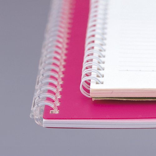 Lihit Lab. Refillable Notebook (Journal), Lined Paper, 9.9 X 7.3 Inches, Yellow Green (N1608-6) #TOP1
