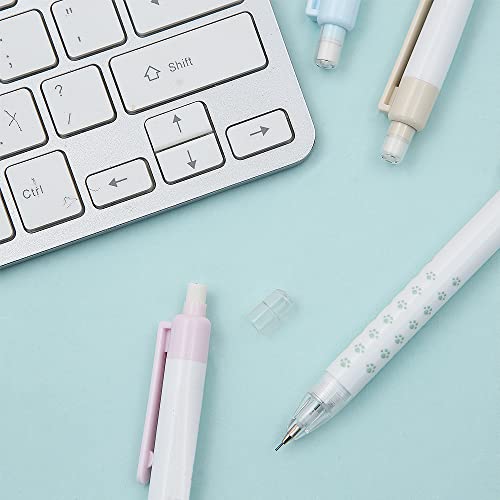 Geluode 8 Pieces Cute Mechanical Pencil, Cute Cat Paw Press Automatic Mechanical Pencils For Kids Students Office School Supplies, 0.5 Mm #TOP3