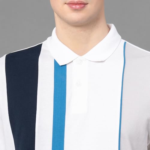 Image of Red Tape Colorblock Regular Fit Polo T-Shirt For Men | Comfortable & Stylish
