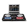 Reloop Beatmix 2 MK2 – Contrôleur DJ Serato Performance PAD à 2 étages, pads de batterie multicolores 16x pour déclencher la boucle, interface club audio USB intégrée Noir