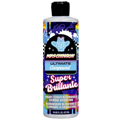 Mas Chingon Ultimate Compound Designed to Remove Clear Cut Correction (Paint Correction - Fixes Scratches, Heavy Swirls, Holograms Oxidation and Scuff Marks), 16 oz.