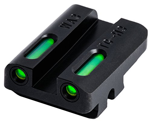 Image of TRUGLO TFX Handgun Sight | Durable Shock-Resistant Compact Brightly Glowing Tritium & Fiber-Optic Xtreme Day /Night Sight for Handguns