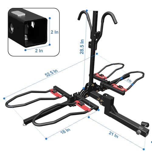 FORWODE 2-Bike Hitch Rack