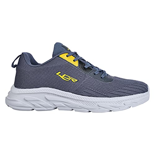 Image of LANCER Mens Spider-2sgry-ylw Sneakers
