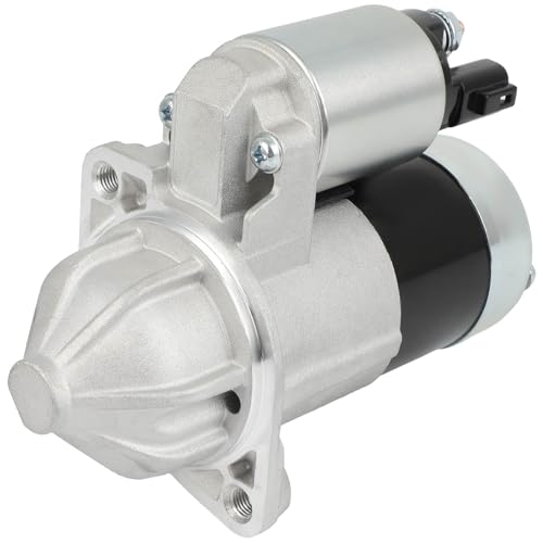 Image of SCITOO Starter Motor 17988 for Hyundai for Elantra 2.0L 2007-2012 for Tiburon 2007-2008 for Kia for Soul 2010-2011 for Spectra 2007-2009 for Sportage 2.0L 2007-2010 12V 1.2kW CW 8-Tooth Pinion PMGR
