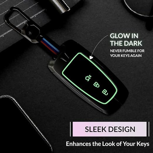 Image of NEODRIFT 'KeyShield' Car Key Cover for Ford Aspire (Shape 2, 03 Buttons) (Durable, Stylish and 360 Protection)