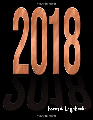 2018 Record Log Book: Record Book