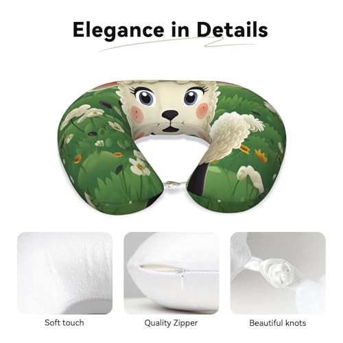 Almohada Viscoelástica de Viaje Tamaño Único miniatura 4