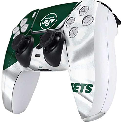 Skinit Decal Gaming Skin Compatible with PS5 Controller - Officially Licensed NFL New York Jets Design