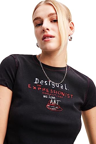 Image of Desigual Women's Ts Love Art