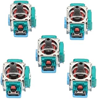5 szt. Zamiennik Joysticka 3D na PS5, Profesjonalny moduł Drążka Analogowego do Kontrolera PS5, Kontroler do Gier Joystick na Kółkach, Części Modułu Joysticka 3D