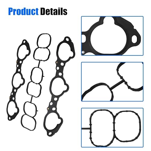 Image of MS97143 Intake Manifold Gasket Set Fit for Nissan Infiniti Vehicle 3.5L V6 2007-2024 for Altima Maxima for Murano Pathfinder Quest 2007-2017 for QX60 JX35 2013-2016 Replace# MS19450