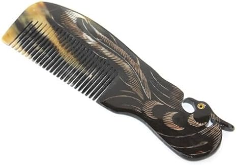 Peacock Bone Comb