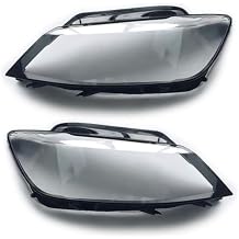 Car Headlight Cover Clear Headlight Lens Auto Headlamp Shell Cover Replacement for VW Golf 7.5 2018 2019 2020 One Pair