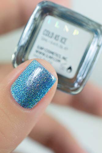 Image of ILNP Cold As Ice - Icy Blue Holographic Nail Polish