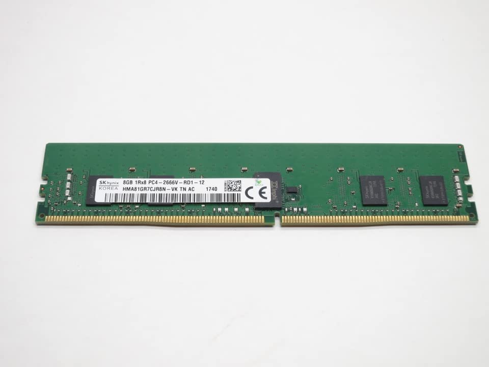 HMA81GR7CJR8N-VK 8GB DDR4 2666 RDIMM ECC REG 1Rx8 CL19 PC4-21300  288-PIN Server Module