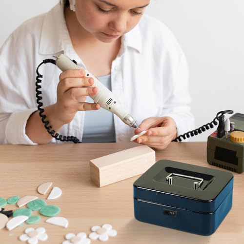 Boîte à sécurité de dépôt en espèces portable avec code pour ranger clés cartes et bijoux