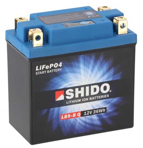 SHIDO LB9-B Q Lithium Ion une puissance de démarrage maximale et un poids ultra léger