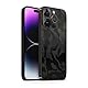 TF Skins passend für das iPhone 14 Pro Skin/Schutzfolie für die Rückseite in edler Optik inkl. Kameraschutz Schutz vor Kratzern (Shadow Black)
